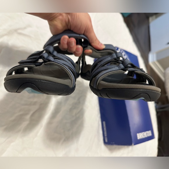 Teva Tirra sandals Bering blue hiking shoes women 7 outdoor Velcro strap navy - Picture 9 of 16